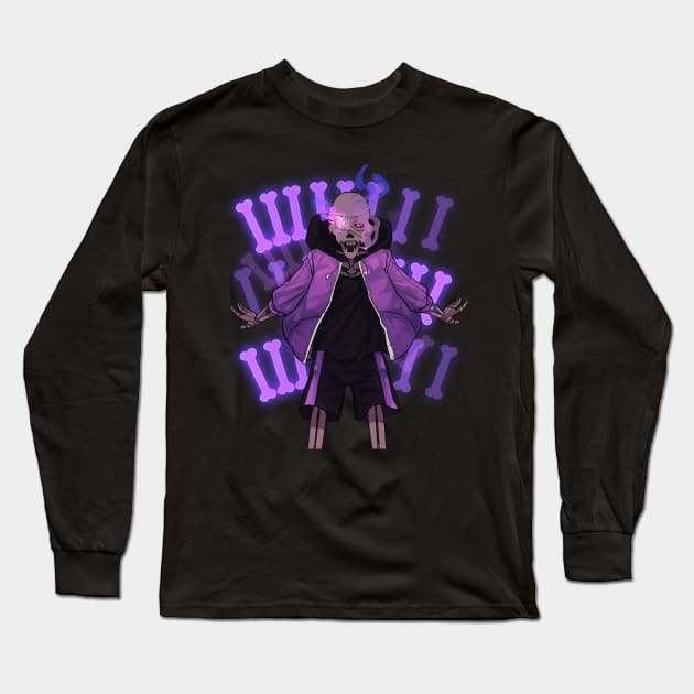 Swapfell Papyrus Dancetale Long Sleeve T-Shirt by WiliamGlowing